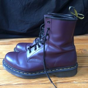 Dark Purple Dr Martens